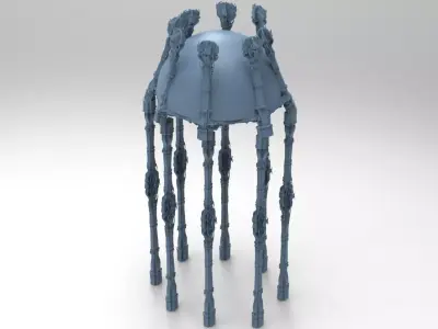 Ancient Crete stone Dome 3D model