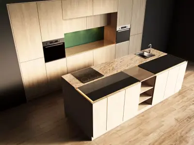 111-Kitchen3 texture 10 3D model