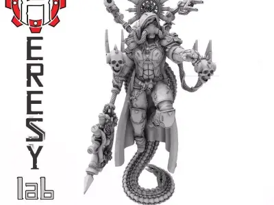 Heresylab - Female priest Domina 3D print model