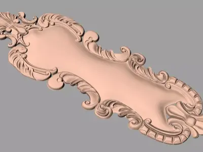 3D carved model furniture 3D design used for artcam aspire E849 3D model