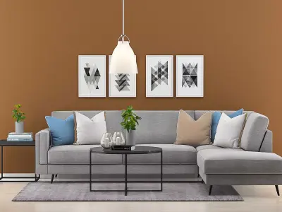 Vision Module Cornersofa Setup 3D model