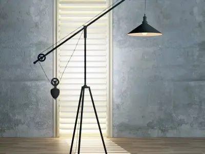 Lamp Loft 4 3D model