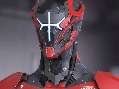 Robot 3D print model