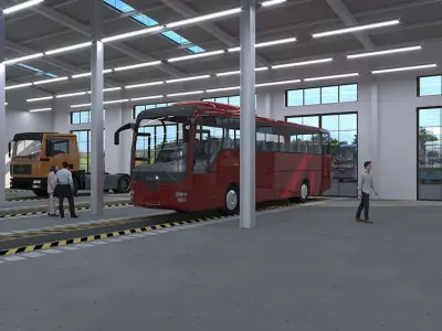 MAN Service Germany 3D model