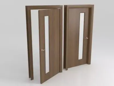 door wooden Free 3D model purchase
