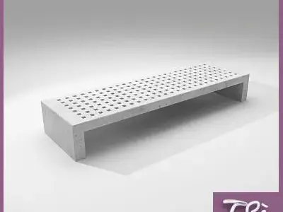 BENCH ESCOFET MAY 3D model