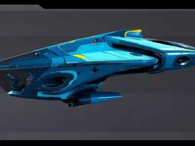 SF Ocean Explorer Low-poly 3D model