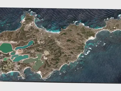 Rottnest Island 3D model