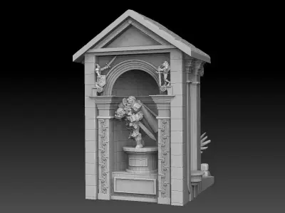 Miniature Display Case 3D print model