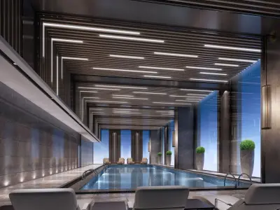 swimming pool  3D model buy