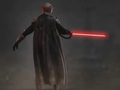 Marrok Low-poly 3D model