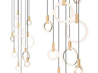 Hanging Ring Light 3D model