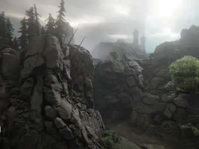 BIG Environment Pack Reforged Low-poly 3D model