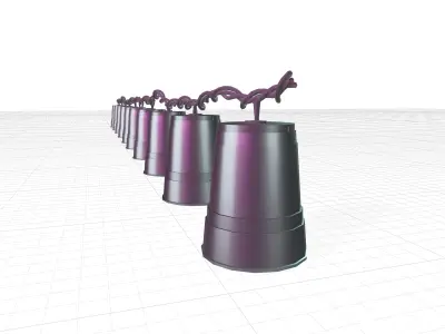 Bulb Novelty String Light 3D model