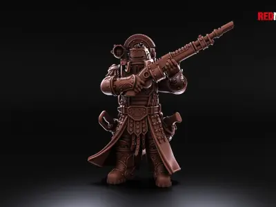 Solar Guard - Command Squad of the Imperial Force 3D print model