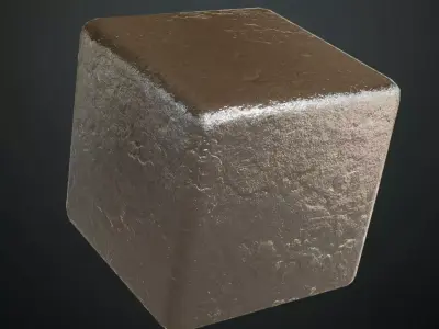 Iron Smudged PBR Seamless Texture