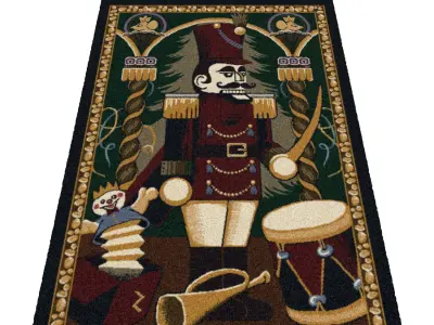 Rug Set 1732 3D model