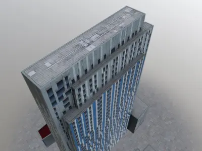 London Nido Spitalfields Low-poly 3D model