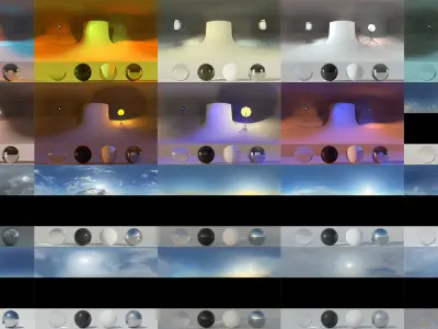 100 Hdris Bundle Texture