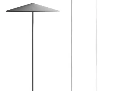 Milan Pla Floor Lamp 3D model