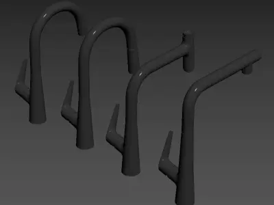 Kitchen Faucet Collection HANSGROHE Talis M 3D model