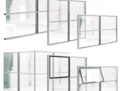 Curtain Wall 3D model