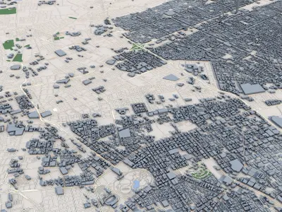 Riyadh City Saudi Arabia 3D model