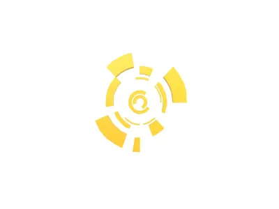 UHD High-tech Graphical Interface v3 004 Low-poly 3D model