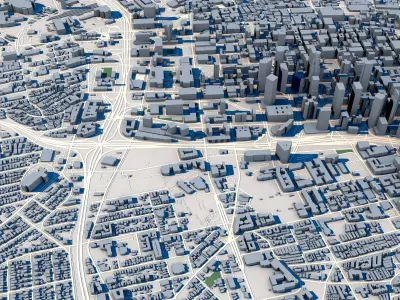 Los Angeles City California 3D model