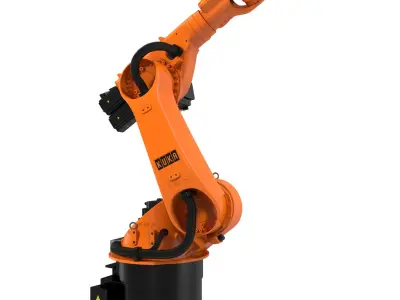  Kuka Robot KR 30-3 Rigged for C4D 
