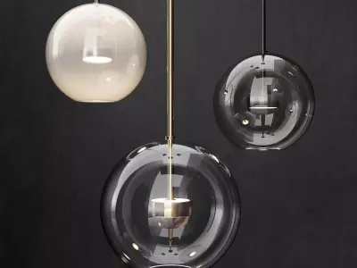 G and C Bolle 1 Bubble 6 colors 3D model