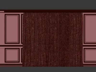 Curtain Set 313 3D model