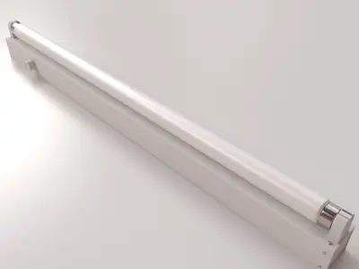 Fluorescent Fixture 3D model