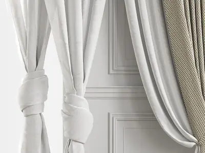 Curtain Set 512C 3D model