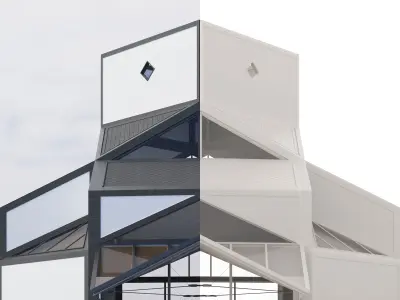 Suzhou Museum Entrance Hall by IM Pei Free 3D model