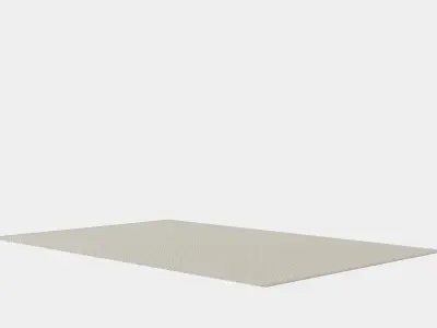 Cotton Rug Low-poly 3D model