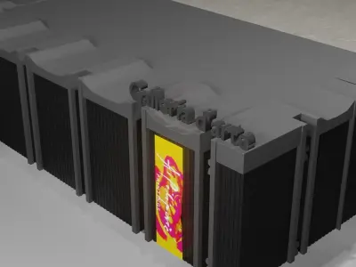 Art Gallery  Low-poly 3D model