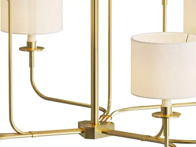 Marlowe 9 Light Chandelier 3D model