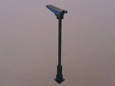Street Lamp Free low-poly 3D model