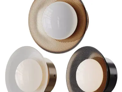 Bezel Sconce Wall lamp 3D model