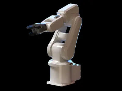  2 Industrial Robots Set 