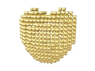 Heart Stylish Style v1 010 3D model