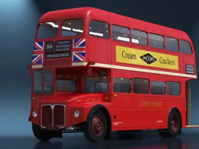  London Double Decker Bus 