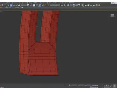 Dawn Indoor Outdoor LED Sconce Low-poly 3D model