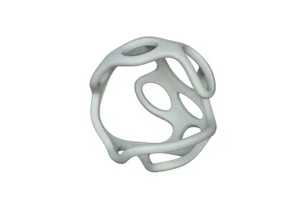 SciFi Cube Object No 42524 Low Poly Shape Texture