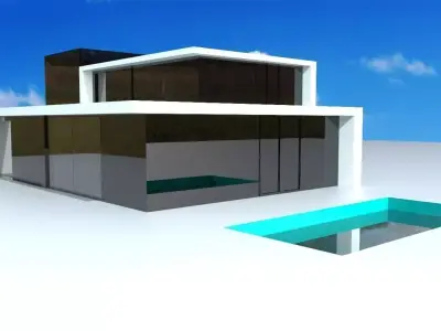 Modern Villa 3D model