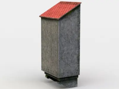 House oriel Low-poly 3D model