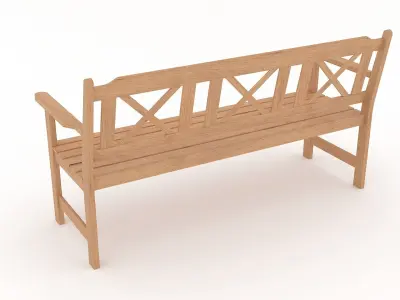 Outdoor Garden Sofa 3D model