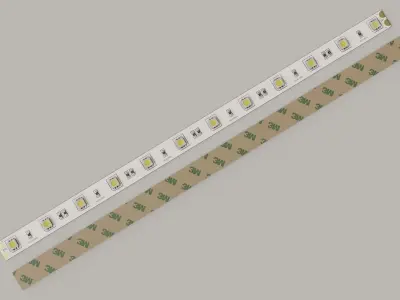 LED Strip Light 3D model