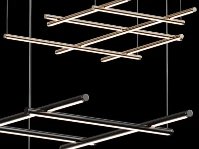 Panzeri Hilow Pendant Lamp 3D model